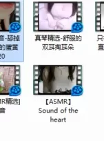 国外ASMR的舔耳 心跳视频[14V1.89G][百度盘]
